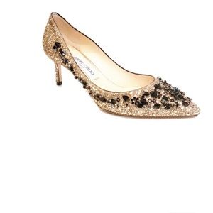 Jimmy Choo Sparkles Shoes Size 41